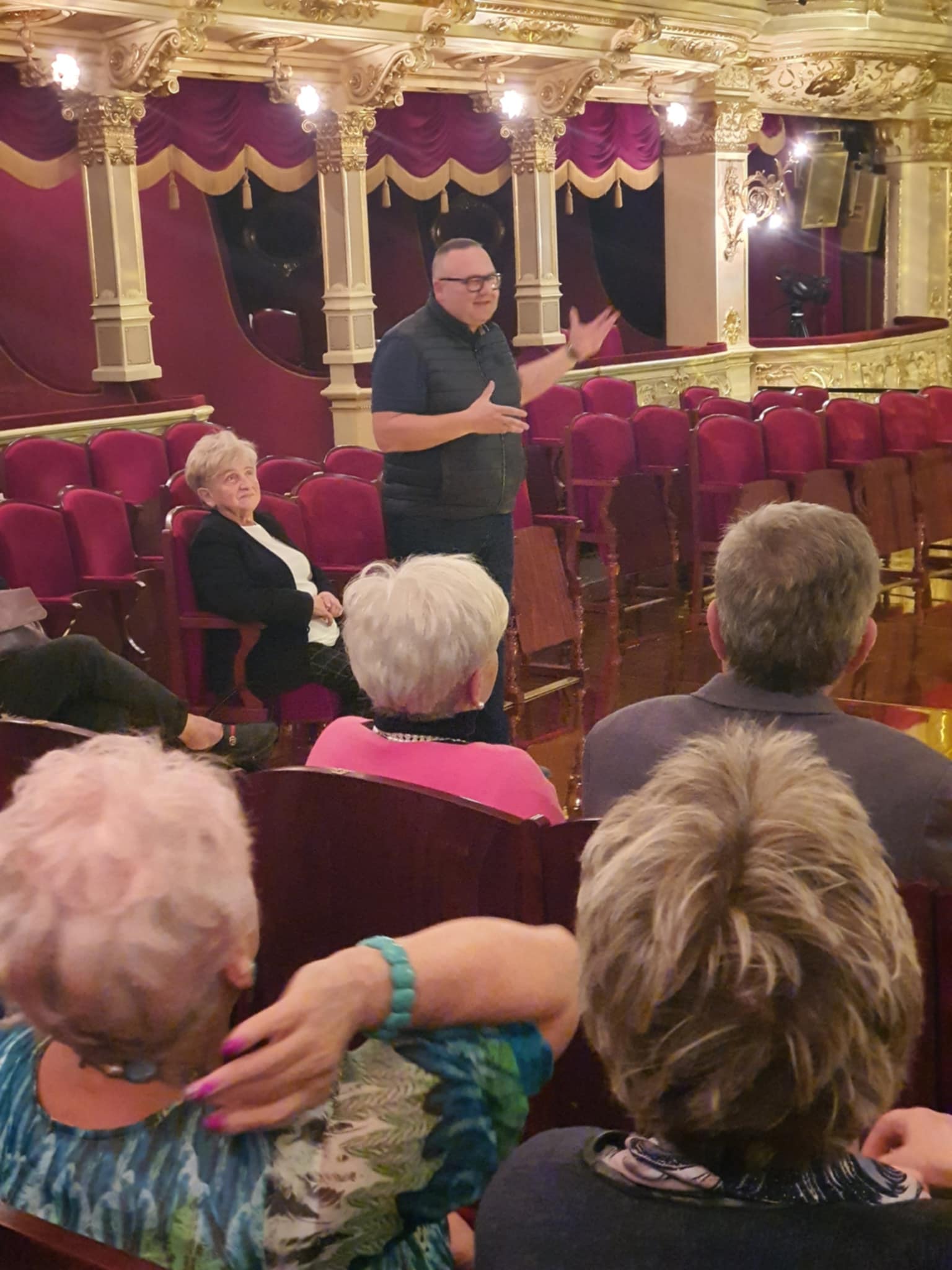 zwiedzanie teatru Słowackiego